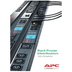 APC Rack PDU 2G, Metered-by-Outlet, ZeroU, 32A, 24Prises[AP8453]