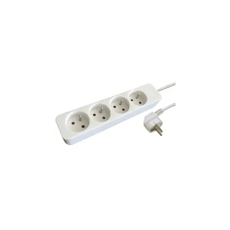 Bloc de 4 prises 2P  t 1.5m inter 3G1.5[H05VVFIN3G1.5]