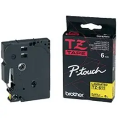 CASSETTE DE RUBAN 24 MM NOIR  /VERT  BROTHER (TZe751)[TZE-751]