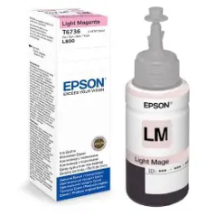 Bouteille d encre Epson T6736 Light Magenta  70ml / 1900 photos/ L805, L1800[C13T67364A]