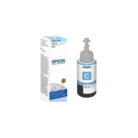 Bouteille d encre Epson T6735 Light Cyan  70ml / 1900 photos/ L805, L1800[C13T67354A]