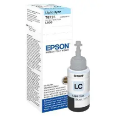 Bouteille d encre Epson T6735 Light Cyan  70ml / 1900 photos/ L805, L1800[C13T67354A]
