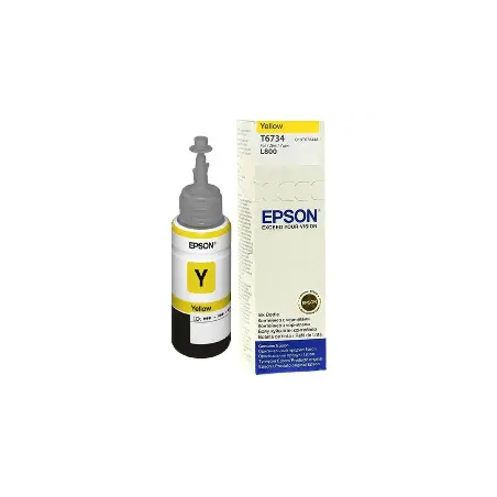 Bouteille d encre Epson T6734 Yellow 70ml / 1900 photos/ L805, L1800[C13T67344A]