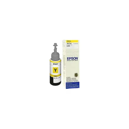Bouteille d encre Epson T6734 Yellow 70ml / 1900 photos/ L805, L1800[C13T67344A]