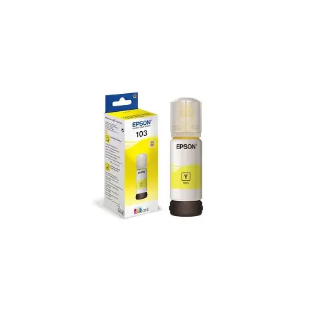 Bouteille d encre Epson103 EcoTank Yellow / 7500 pages/ L3110, L3150, L5190[C13T00S44A]