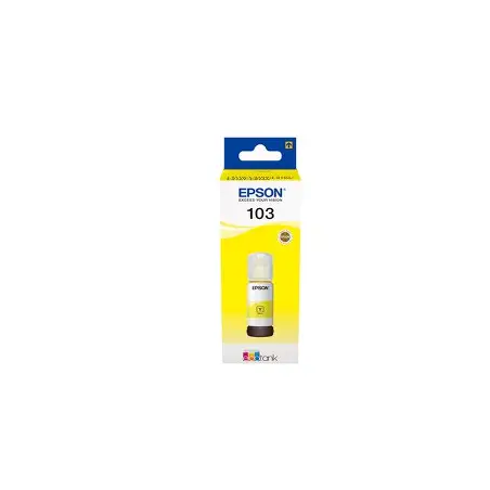 Bouteille d encre Epson103 EcoTank Yellow / 7500 pages/ L3110, L3150, L5190[C13T00S44A]