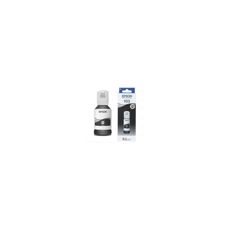 Bouteille d encre Epson103 EcoTank Black / 4500 pages/ L3110, L3150, L5190[C13T00S14A]