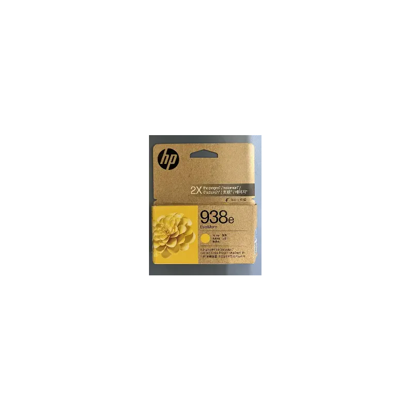 CARTOUCHE  HP 938e EvoMore Yellow Original Ink Cartridge[4S6Y1PE]