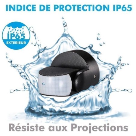 WNSC Détecteur de Mouvement PIR étanche sans Fausses alarmes IP65 à 90 [WNSC]