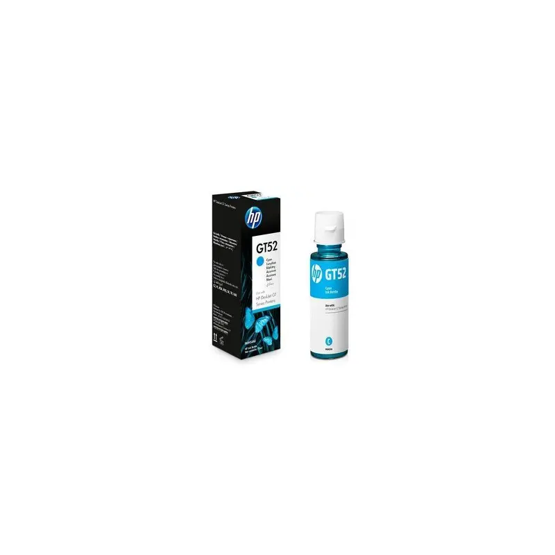 Bouteille Encre HP CRT GT52  Cyan - 8 000 pages[M0H54AE]