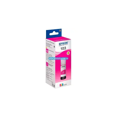 Bouteille d encre Epson103 EcoTank Magenta  / 7500 pages/ L3110, L3150, L5190[C13T00S34A]