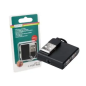 Hub USB 2.0 haute vitesse 4 ports : 4 USB A/F, 1 USB B mini/M, câble USB inclus[DA-70217]