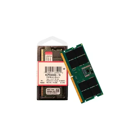Memoire Kingston - DDR5 - module - 16 Go - SO DIMM 262 broches - 5600 pour Portable[KCP556SS8-16]