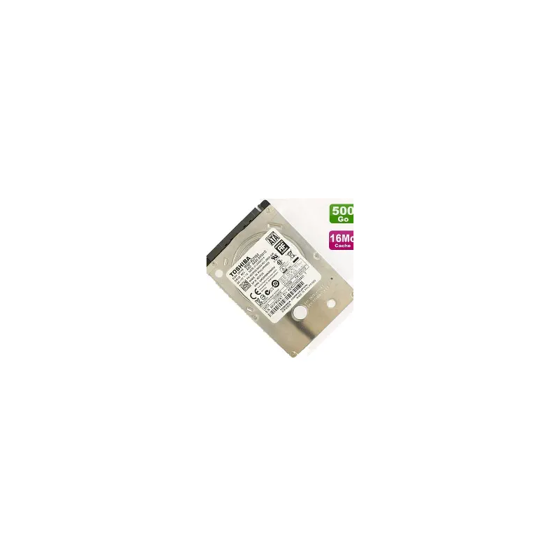 Disque dur interne 500Go 2.5 pour Portable