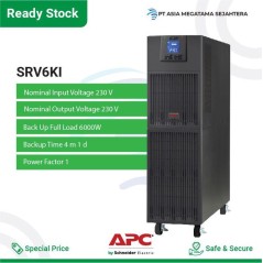 Onduleur APC Easy-UPS RV 6000 VA 230V (SRV6KI)