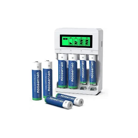 Chargeur batteries 1.2V Aa/AAA  4 accus Lr06/AA[U0244923]