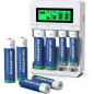 Chargeur batteries 1.2V Aa/AAA  4 accus Lr06/AA[U0244923]