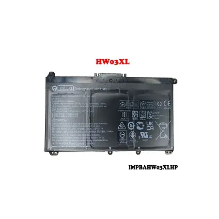 BATTERIE HW03XL POUR HP 39Wh/ Réf: HW03XL[HW03XL]