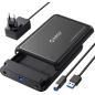Boîtier externe pour disque SSD/disque dur 2,5 pouces SATA 3 - USB 3.1 Type-C[DA-71113-1]