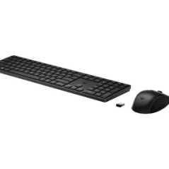 Kit Clavier et souris - sans fil HP 655  - 2.4 GHz - noir[4R009AA]