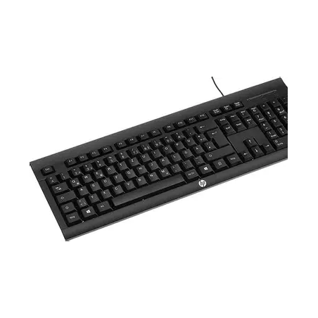 Clavier USB HP K1500  Noir QWERTY[H3C52AAB13]