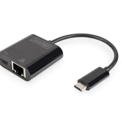 Adaptateur Gigabit Ethernet Mini USB Type C DIGITUS[DN-3024]