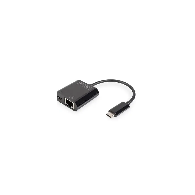 Adaptateur Gigabit Ethernet Mini USB Type C DIGITUS[DN-3024]