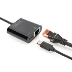 Adaptateur Gigabit Ethernet Mini USB Type C DIGITUS[DN-3024]