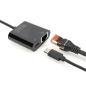 Adaptateur Gigabit Ethernet Mini USB Type C DIGITUS[DN-3024]