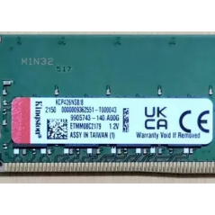 Mémoire  8Go DDR4 PC4-21300 pour PC[KCP426NS8/8]