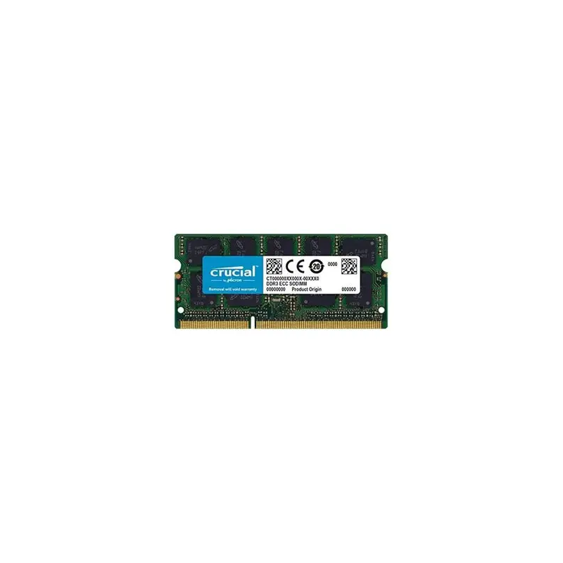 Memoire RAM CRUCIAL 16Go (2 x 8Go) SODIMM -DDR3 PC3-10600 -pour portable[CRUTIAL-CT2CG3S160BMCEU.]