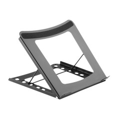 Support pliable en acier pour ordinateur portable/tablette avec 5 positions de réglage[DA-90368]