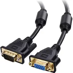 Cordon  VGA male vers 2 x  VGA   femelle 0.3m DACOMEX[224102]