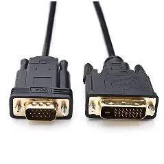 Cordon  DVI-A male  vers  VGA male 2m  DACOMEX[224101]