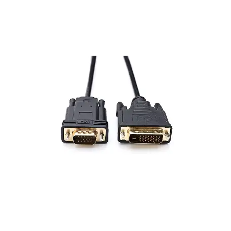 Cordon  DVI-A male  vers  VGA male 2m  DACOMEX[224101]