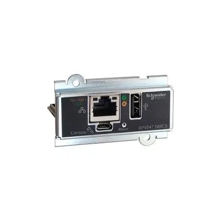 Carte de Management Reseau  Pour Onduleur APC UPS, 3-Phase[AP9547]