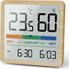 Thermomètre numérique Hygrometre Interieur Indicateur[89508047]