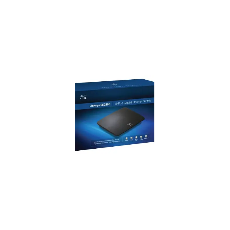 Switch LINKSYS 8 Ports Gigabits SE2800-EU[SE2800-EU]