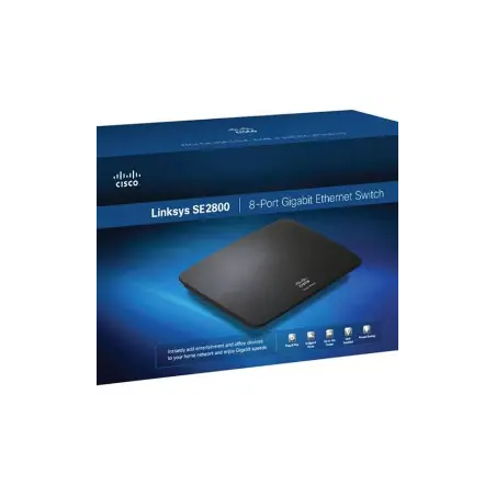 Switch LINKSYS 8 Ports Gigabits SE2800-EU[SE2800-EU]
