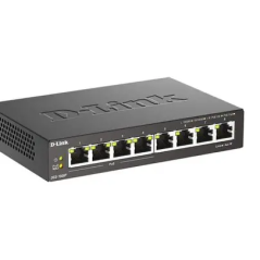 Switch D-Link 8 Ports  10/100/1000 POE DGS1008P[DGS1008P]