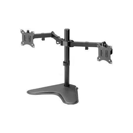 Support Double Ecran  15-32 Pouce, 2x 8 kg (max.), black/ Réf: DA-90401[DA-90401]
