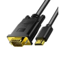 Convertisseur HDMI mâle vers VGA male 1,8M[HDMI18]