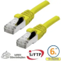 Cordon de brassage CAT6 S-FTP 0.5m Jaune