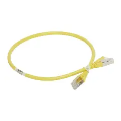 Cordon de brassage CAT6 S-FTP 0.5m  Jaune