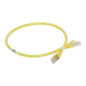 Cordon de brassage CAT6 S-FTP 0.5m Jaune