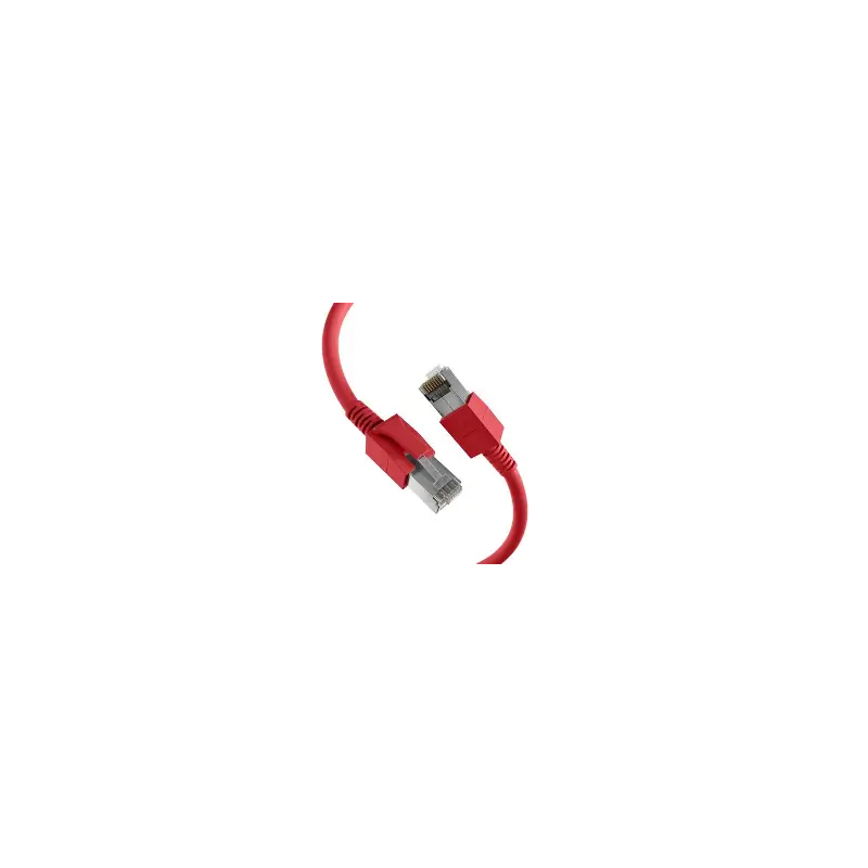 Cordon de brassage CAT6 S-FTP 0.5m Rouge[DK-1644-005/R]