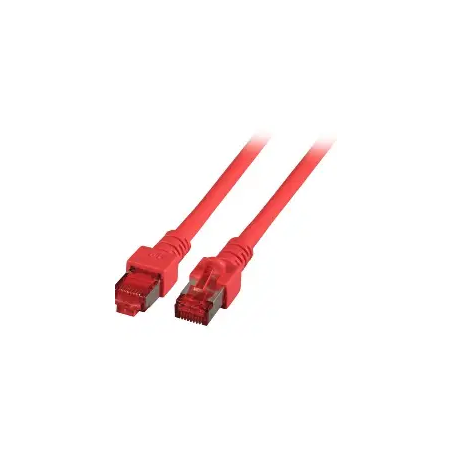 Cordon de brassage CAT6 S-FTP 1 m Rouge