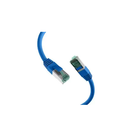 Cordon de brassage CAT6 S-FTP 0.5m Bleu[DK-1644-005/B]