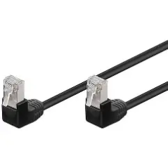Cordon de brassage RJ45 CAT-5 blinde droit 2m[CAT5-2M]