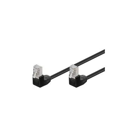 Cordon de brassage RJ45 CAT-5 blinde droit 2m[CAT5-2M]